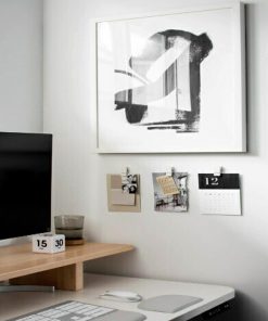 Alternative view of Command Spring Clips. Plastic. Quartz. (17089Q-8ES). Great for Dorm Décor. 8